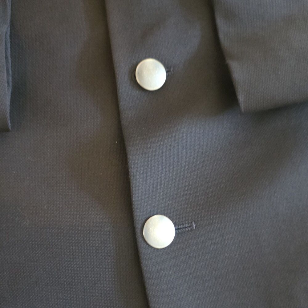 Hugo Boss Da Vinci Men's Blazer Jacket Black 100% Virgin Wool Size 40 Long - Picture 5 of 8